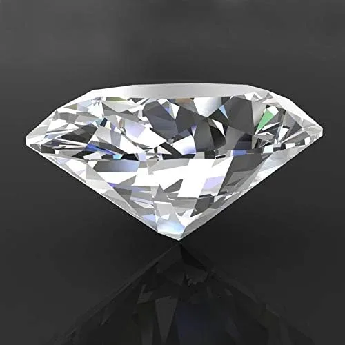 Vista 4 de GEMHUB VS+ Moissanita de corte ovalado blanco EF color moissanita facetada ovalada moissanita piedra suelta para colganteanillo joyería, Moissanita