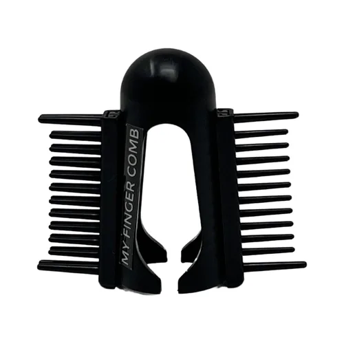 Vista 2 de Peine de borde 3 en 1 My Finger Comb - Para trenzas, barbas, bordes, cejas y mucho más