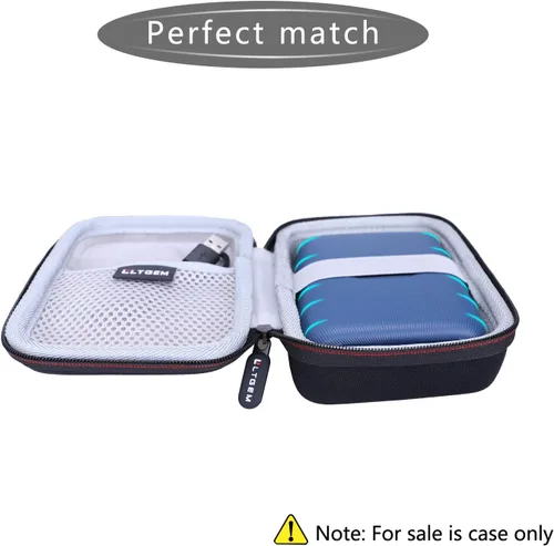 Vista 9 de Funda LTGEM para impresora Fujifilm Instax Mini Link 3/2/1 Smartphone Negro /Gris