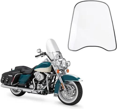 Vista 4 de Deflector de viento claro del parabrisas para la motocicleta moto scooter