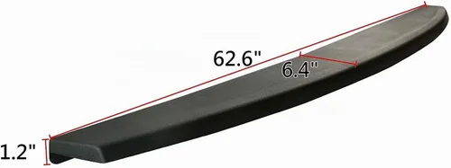 Vista 6 de Dependable Direct Tapa de moldura de compuerta trasera de repuesto para Dodge Ram 2006-2018 - CH1909100 Direct-fit Acrylonitrile Butadiene Styrene