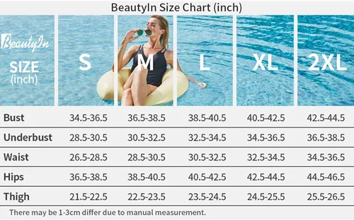 Vista 8 de beautyin Traje de baño de dos piezas para mujer, traje de baño de dos piezas