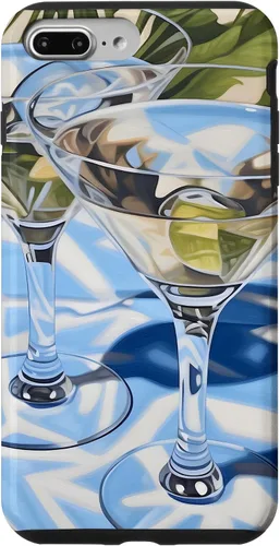 Vista 12 de iPhone 16 Beachside Martini's Case