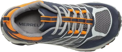Vista 4 de Merrell Zapato de senderismo unisex Moab FST Low WTRPF para niños, 0 Big Kid