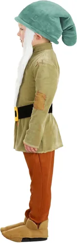 Vista 4 de Disfraz de Disney Sleepy Dwarf para niños pequeños, Multicolor