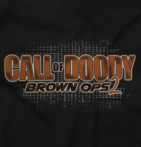 Vista 2 de Brisco Brands Call of doody Brown Ops 2 Joke Baby Romper Niños o Niñas