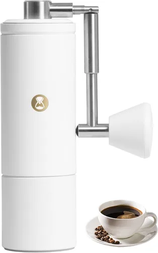 Vista 11 de Timmore Castaño C2S - Molinillo de café manual con ajuste interno de molienda ajustable, capacidad de 20g, molinillo de café manual con rebaba