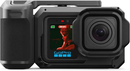 Vista 2 de GoPro Mission 1 PRO Grip Edition + SANDISK Tarjeta microSD extrema UHS-I V30 de 256 GB