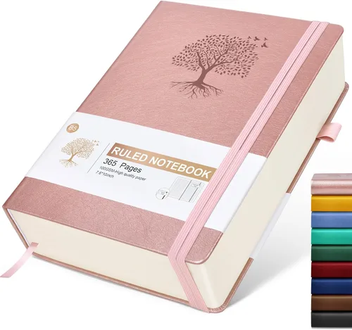Vista 47 de Ansopu Cuaderno de puntos, 360 páginas numeradas, cuadrícula de puntos, de 8.5 x 11 pulgadas, papel de punto de 3.53 oz/m², tapa dura gruesa
