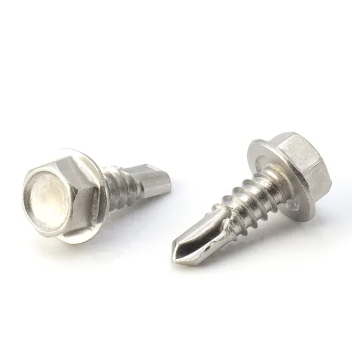 Vista 24 de THE CIMPLE CO Tornillo autoroscante de cabeza combinada #8, 1 pulgada de longitud, acero inoxidable 410 con cabeza hexagonal y Phillips, tornillo