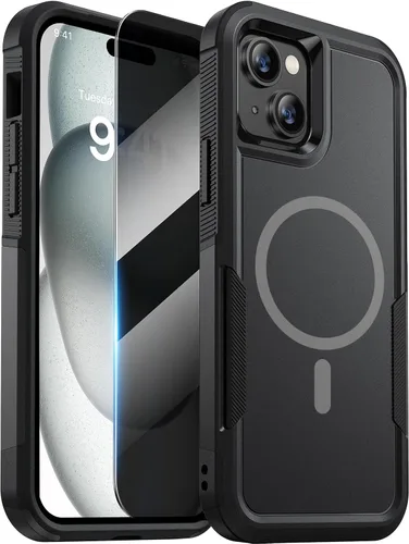 Vista 47 de Diaclara Funda diseñada para iPhone 12/iPhone 12 Pro, [con protector de pantalla de privacidad] [antiespía]