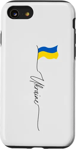Vista 18 de iPhone 16 Ukraine, Slava Ukraini, Ukrainian Patriotic Flag Case