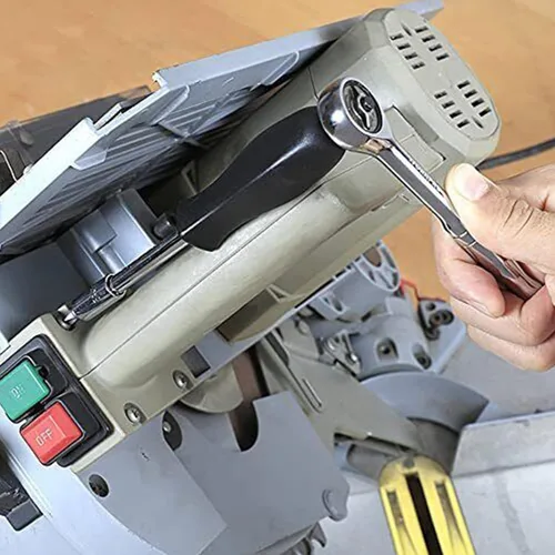 Vista 5 de Uenhoy 2 piezas de 1/4 pulgadas de mango giratorio estándar para reparación de automóviles, 5.9 pulgadas de longitud