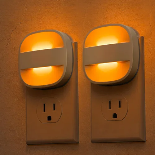 Vista 16 de L LOHAS LED Motion Sensor Night Light, Plug in Night Light, 3CCT 2 Pack