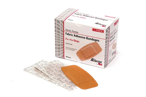 Vista 2 de ProAdvantage P150125 Vendajes adhesivos grandes flexibles de 2 x 4 pulgadas (paquete de 150)