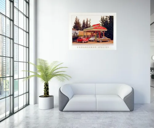 Vista 4 de Impact Posters Gallery Póster decorativo de pared de Volkswagen-VW Classics de especies en peligro de extinción (16 x 20 pulgadas)
