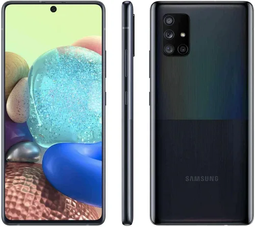 Vista 5 de Samsung - Galaxy A71 A716U 5G Totalmente Desbloqueado 128GB - Cubo Prisma Negro (Renovado)