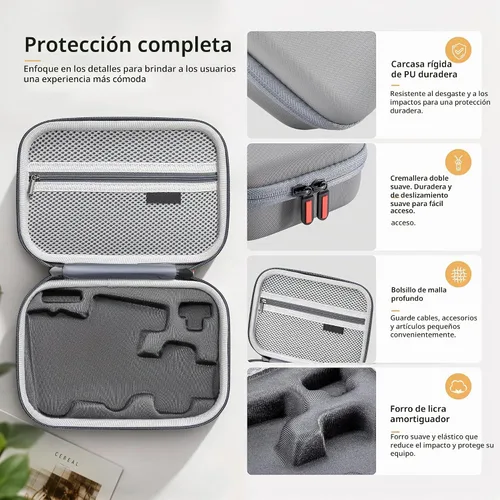 Vista 6 de Osmo Mobile 8P - Funda con asa y correa ajustable (no para OM 8)