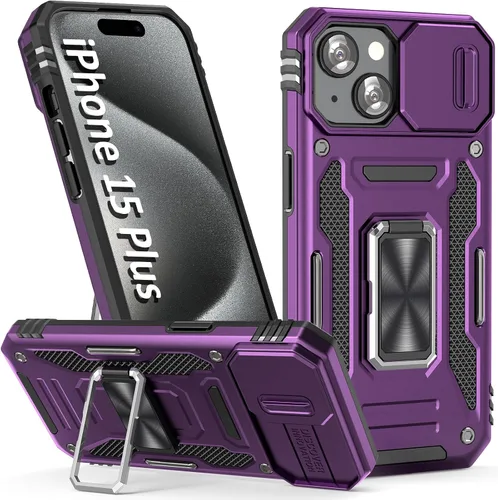 Vista 58 de Funda para iPhone 15 Pro, color verde alpino