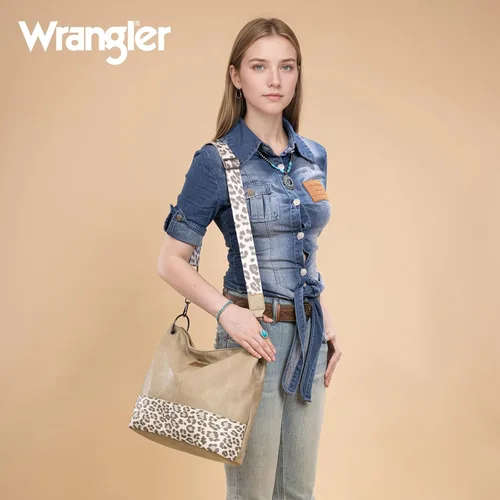 Vista 113 de Wrangler Hobo - Bolsas para mujer de cuero vegano con asa superior, bolsos de hombro y bolsos