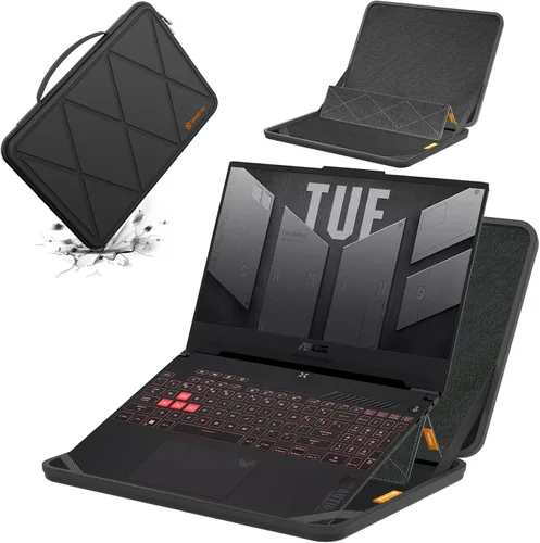 Vista 25 de Smatree MS75T Hard EVA Case with Stand for 15.3 inch Lenovo Yoga Slim 7i MS - Negro