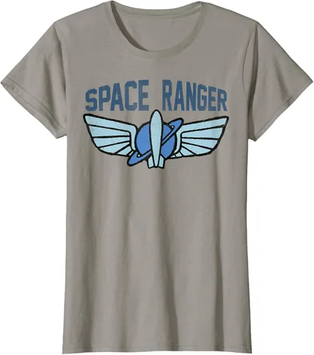 Vista 46 de Disney Pixar Toy Story 4 Buzz Lightyear Space Ranger Badge - Camiseta, Negro, S