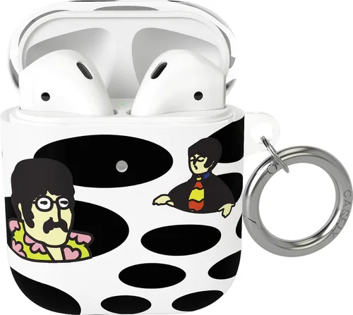 Vista 14 de Casely Funda AirPods 1 y 2 Beatles Paseo nocturno Abbey Road