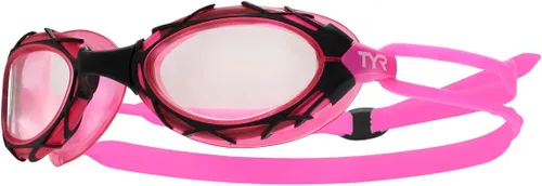 Vista 9 de TYR Nest Pro - Gafas de natación – Diseño inspirado en el estadio olímpico de Pekín 2008, visión periférica amplia, antivaho y protección UV