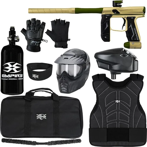 Vista 8 de Action Village Empire Axe 2.0 Protector Level 3 Kit de pistola de paintball