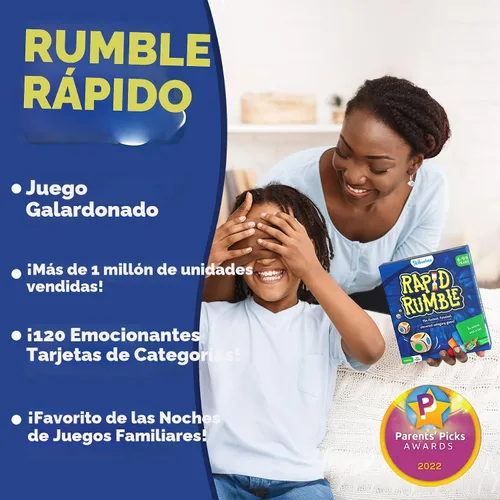 Vista 3 de Skillmatics Rapid Rumble - Juego de mesa de ritmo rápido para niños, adolescentes y adultos, diversión para la noche de juegos familiares y juguete