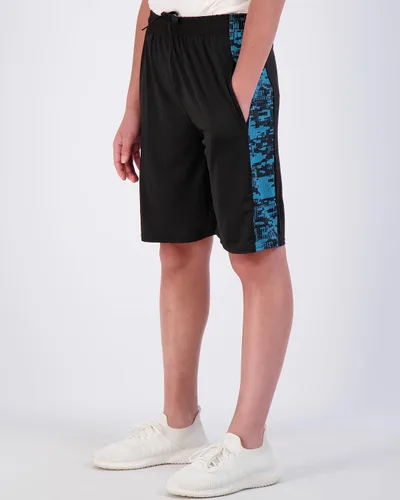 Vista 2 de Paquete de 5 pantalones cortos deportivos Dry-Fit de baloncesto, gimnasio para jóvenes, niños y niñas con bolsillos.