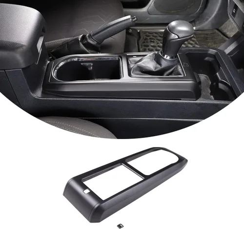 Vista 13 de Marco Protector de Panel de Cambio de Engranajes de Control ABS para Automóvil Compatible con Toyota Tacoma 2015 2016 2017 2018 2019 2020 2021 2022