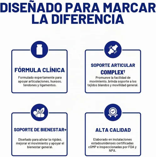 Vista 7 de Glucosamina condroitina MSM de alta absorción, fórmula clínica, suplemento de tendón y ligamento articular óseo con condroitina MSM glucosamina, sin
