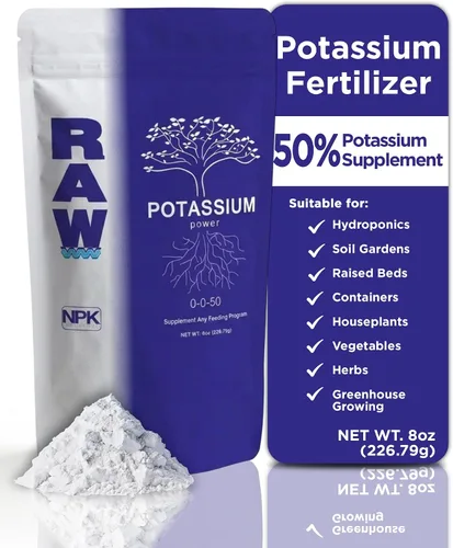 Vista 10 de RAW Fertilizante de potasio - Soluble en agua de alto potasio para plantas, 2 lb