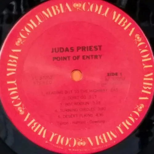 Vista 3 de JUDAS PRIEST Punto De Entrada FC 370 VG Cubierta VG