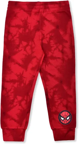 Vista 4 de Marvel Spider-Man - Conjunto de sudadera con capucha y pantalones para niños pequeños y grandes - Azul o rojo o gris