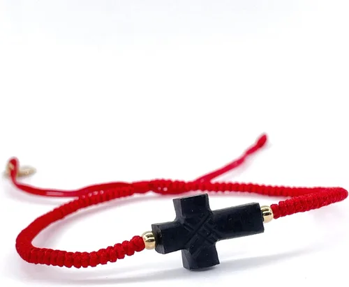 Vista 18 de Red String Protection Bracelet for Women Against Evil Eye Genuine Jet Stone Azabache Contra el Mal de Ojo