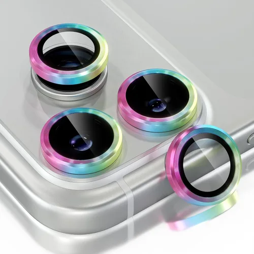 Vista 10 de Choiche Compatible para iPhone 16 Pro/iPhone 16 Pro Max Protector de Lente de Cámara, Vidrio Templado 9H Protector de Pantalla de Cubierta de Cámara