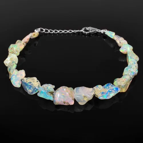 Vista 25 de Pulsera de cristal en bruto