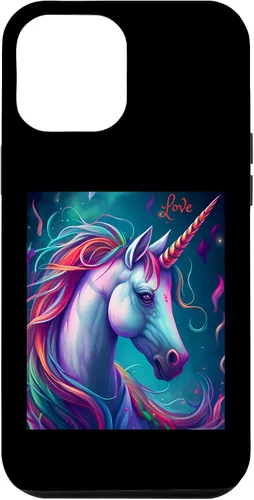 Vista 6 de iPhone 15 Unicorn Love Mystical Nature Forest Case
