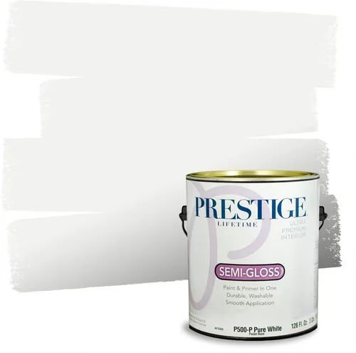 Vista 177 de Prestige Pintura interior e imprimación en uno, increíble, satinado, 1 galón