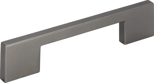 Vista 3 de Atlas Homewares A867-CM Colección Successi - Manija cuadrada fina de 5-1/16 pulgadas, color champán