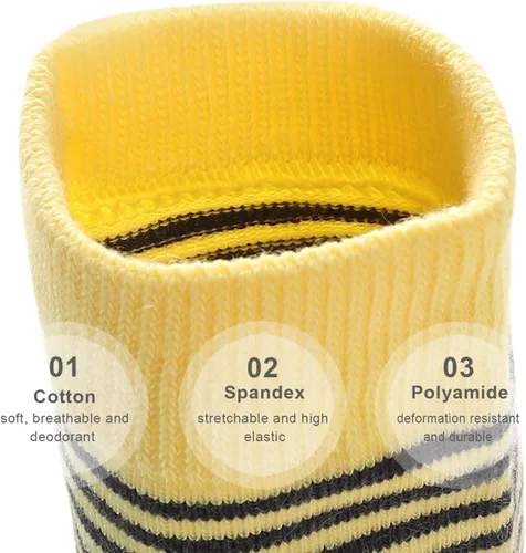 Vista 4 de SUNBVE Calcetines de vestir de algodón suave para niños y niños