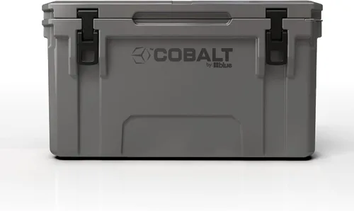 Vista 3 de Cobalt 55 Quart Roto-Molded Super Ice Cooler Large Ice Chest - Long Term Ice Retention