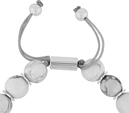 Vista 5 de STEEL NATION JEWELRY Pulseras de cuentas Bolo de acero inoxidable para hombre, ajustables, hipoalergénicas, a elección de estilos y tamaños