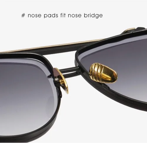 Vista 5 de Aviator - Lentes de sol clásicos con espejo para hombres, polarizados, para mujeres, protección UV, ligeros, para conducir, pesca, deportes y hombres
