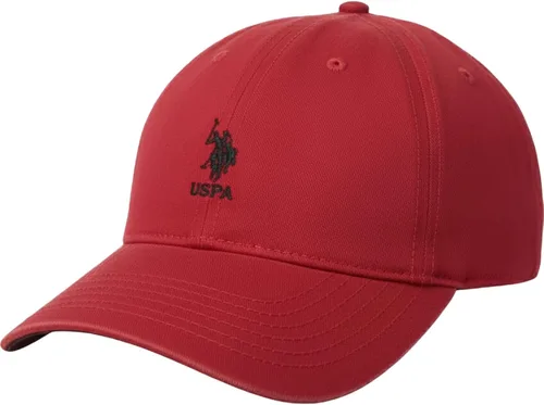 Vista 12 de U.S. Polo Assn. Gorra de béisbol, sombrero ajustable de papá 100% algodón con pequeño logo de pony Gris