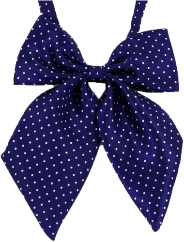 Vista 23 de Flairs New York Pajarita con lazo preatada hecha a mano para mujer Azul bebé/azul marino [cuadros]