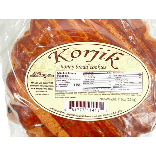 Vista 3 de Korjik, Galletas de pan de miel (paquete de 2) 15 oz 14.99 oz