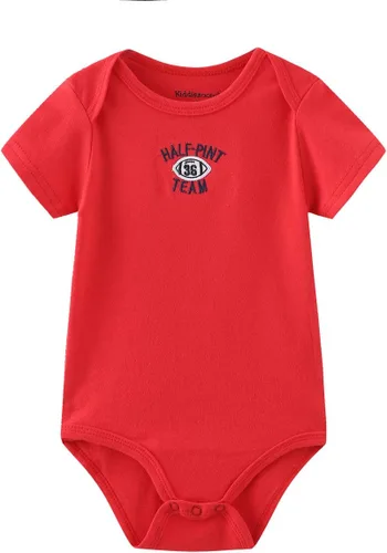 Vista 6 de Kiddiezoom Mameluco unisex de algodón de una pieza para bebé recién nacido, 5